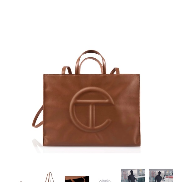 Telfar large tan